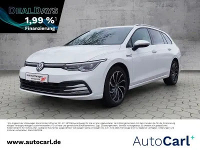 Gebraucht VW Golf VIII Style 131 PS (96 kW) 2022 Weiß Kombi