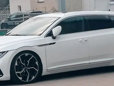 Gebraucht VW Arteon R-line 200 PS (147 kW) 2021 Weiß Kombi