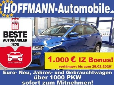 Neu Skoda Karoq Selection 150 PS (110 kW) 2025 Blau SUV
