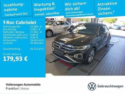 VW T-Roc Cabriolet
