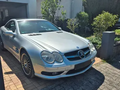 Brugt Mercedes SL500 306 HK (225 kW) 2002 Sølv Cabriolet