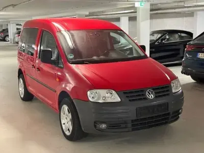 Gebraucht VW Caddy Life 80 PS (58 kW) 2009 Rot Van / Kleinbus