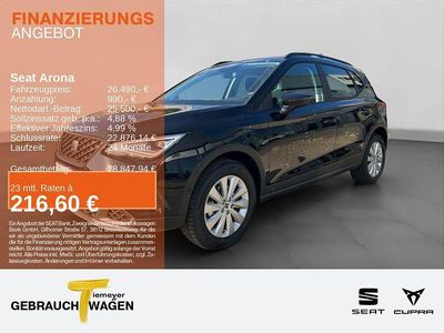 Gebraucht Seat Arona Style 116 PS (85 kW) 2025 Schwarz SUV