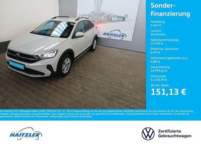 Gebraucht VW Taigo Life 110 PS (80 kW) 2023 Grau SUV