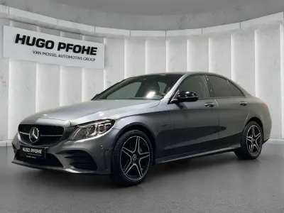 Używany Mercedes C300e AMG line 211 KM (155 kW) 2020 Szary Sedan/Limuzyna