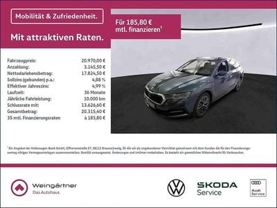 Gebraucht Skoda Octavia Clever 150 PS (110 kW) 2021 Grau Kombi