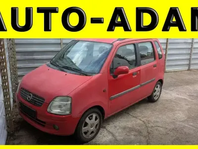 Gebraucht Opel Agila Color Edition 75 PS (55 kW) 2002 Rot Van / Kleinbus
