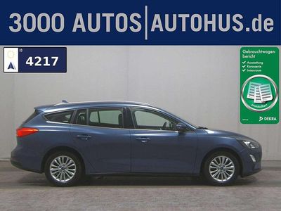 Gebraucht Ford Focus Titanium 125 PS (91 kW) 2021 Chroma blau metallic Kombi