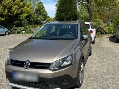 Brugt VW Polo Cross 110 HK (80 kW) 2014 Guld Hatchback