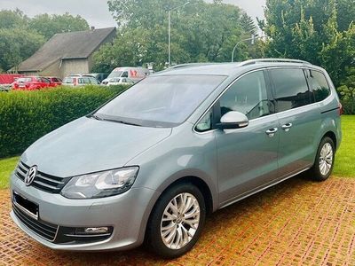 gebraucht VW Sharan 2.0 TDI DSG Highline, Leder, Sitzh., Navi