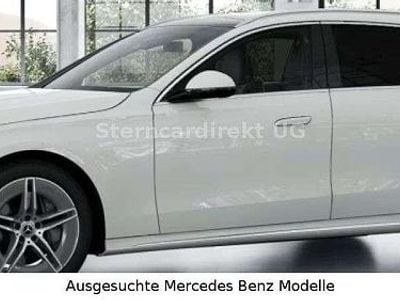 Gebraucht Mercedes E220 AMG 197 PS (144 kW) 2025 Polarweiß Kombi