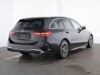 Schwarz Gebraucht 2024 Mercedes C180 AMG Limousine | 38.980 € (Etwas zu teuer)