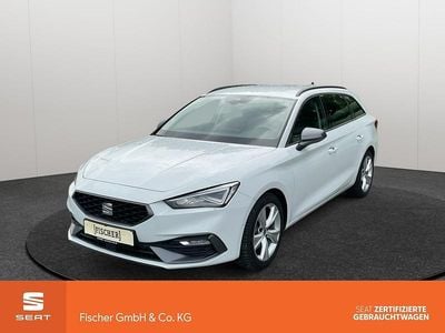 Usata Seat Leon ST FR 150 CV (110 kW) 2024 Bianco Station wagon