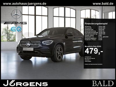 Gebraucht Mercedes GLC220 AMG 194 PS (142 kW) 2023 Metalliclack obsidianschwarz Coupé