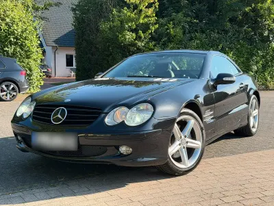 Gebraucht Mercedes SL500 306 PS (225 kW) 2002 Schwarz Cabrio