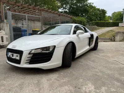 Gebraucht Audi R8 Coupé Sport 420 PS (308 kW) 2008 Weiß Coupé