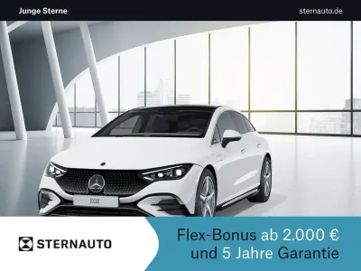 Gebraucht Mercedes EQE350 AMG 214 kW (292 PS) 2022 Unilack polarweiß Limousine