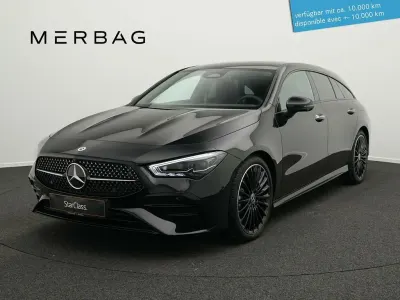 Neu Mercedes CLA180 Shooting Brake 116 PS (85 kW) 2026 Schwarz Kombi