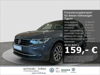 Gebraucht VW Tiguan Life 150 PS (110 kW) 2023 Grau SUV