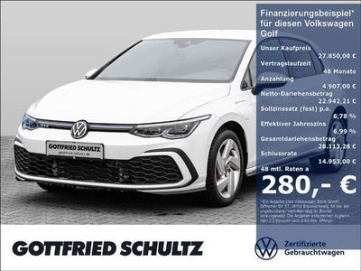 gebraucht VW Golf VIII GTE eHybrid 1.4l TSI DSG Navi rear view SHZ