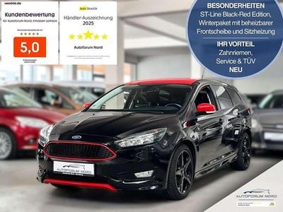 Gebraucht Ford Focus ST-Line 125 PS (91 kW) 2016 Blackred edition Kombi