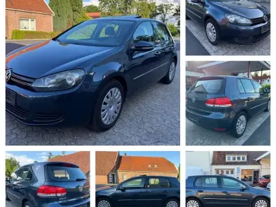Gebraucht VW Golf VI Comfortline 80 PS (58 kW) 2009 Blau Kleinwagen