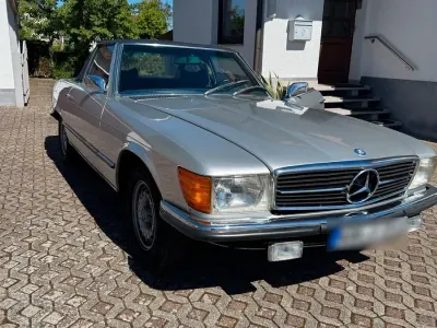 Gebraucht Mercedes SL450 179 PS (131 kW) 1974 Silber Cabrio