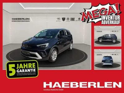 Gebraucht Opel Crossland Elegance 131 PS (96 kW) 2022 Diamant schwarz/karbon schwarz (metallic) SUV