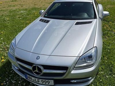 Usata Mercedes SLK200 184 CV (135 kW) 2011 Argento Cabrio