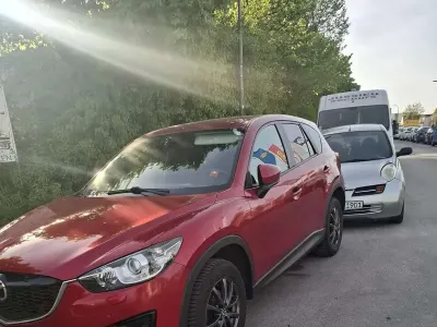Gebraucht Mazda CX-5 Sports-Line 175 PS (128 kW) 2014 Rot SUV
