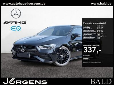 Schwarz metalliclack kosmosschwarz Gebraucht 2023 Mercedes CLA200 Shooting Brake AMG Kombi | 38.770 €