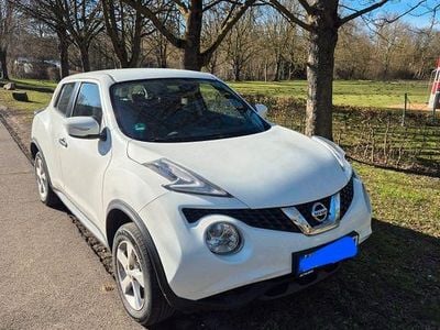 Gebraucht Nissan Juke Visia 94 PS (69 kW) 2015 Weiß SUV