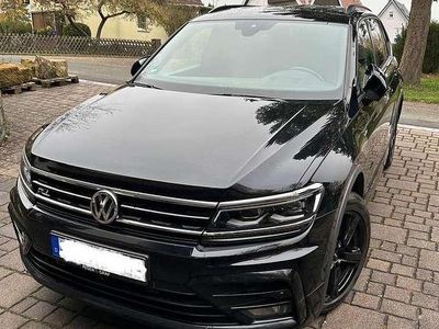 Gebraucht VW Tiguan Allspace Highline 200 PS (147 kW) 2021 Schwarz SUV