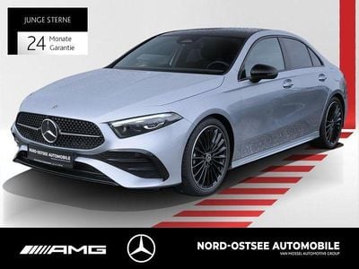 Gebraucht Mercedes A200 Night 150 PS (110 kW) 2025 Metalliclack hightechsilber Limousine