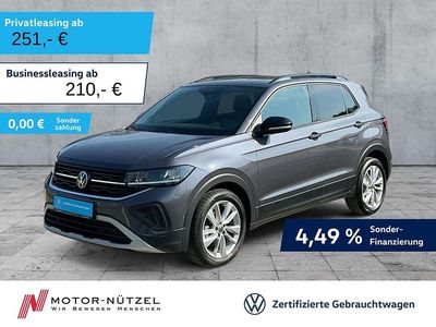 Gebraucht VW T-Cross Goal 116 PS (85 kW) 2025 Grau SUV