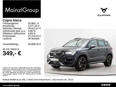 Magic schwarz metallic (metallic) Gebraucht 2024 Cupra Ateca SUV | 35.990 € (Etwas zu teuer)