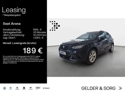 Neu Seat Arona FR 116 PS (85 kW) 2026 Schwarz SUV