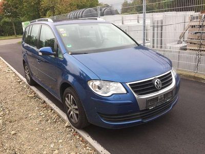 Gebraucht VW Touran Trendline 140 PS (102 kW) 2008 Blau Van / Kleinbus