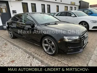 Second-hand Audi A5 Sportback S-Line 245 CP (180 kW) 2016 Negru Hatchback