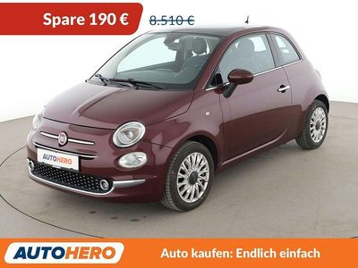 Gebraucht Fiat 500 Lounge 69 PS (50 kW) 2016 Rot Kleinwagen