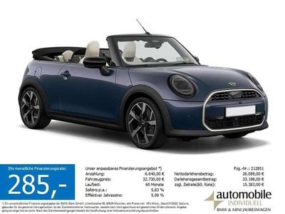 Second-hand Mini John Cooper Works Cabriolet Favoured 163 CP (119 kW) 2025 Albastru Cabrio