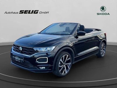 Gebraucht VW T-Roc R-line 150 PS (110 kW) 2022 Deep black perleffekt SUV