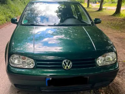 Gebraucht VW Golf IV 75 PS (55 kW) 1999 Grün Kleinwagen