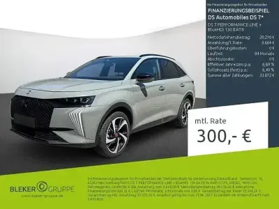 Gebraucht DS Automobiles DS7 Crossback Performance Line Plus 131 PS (96 kW) 2024 Grau SUV