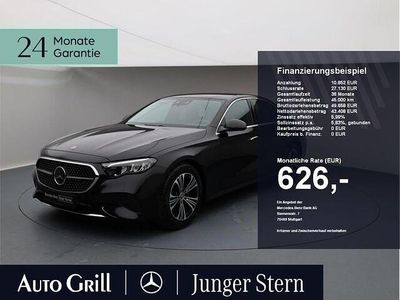 Gebraucht Mercedes E200 Avantgarde 204 PS (150 kW) 2023 Schwarz Limousine