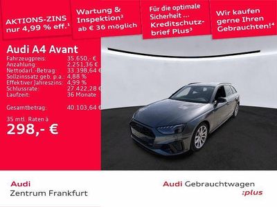 Gebraucht Audi A4 S-Line 204 PS (150 kW) 2024 Daytonagrau perleffekt Kombi