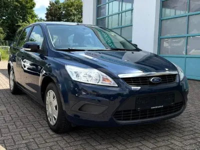 Gebraucht Ford Focus Style 101 PS (74 kW) 2009 Blau Kombi