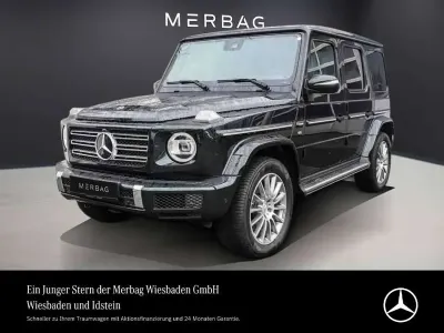 Usata Mercedes G500 AMG line 421 CV (309 kW) 2021 Verde SUV