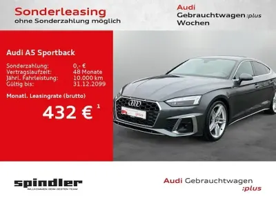 Gebraucht Audi A5 Sportback S-Line 204 PS (150 kW) 2023 Daytonagrau perleffekt Kleinwagen