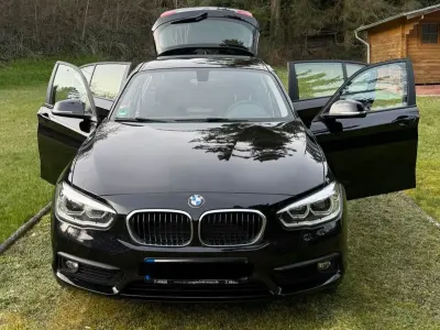 Usata BMW 118 Advantage 136 CV (100 kW) 2018 Nero Utilitaria